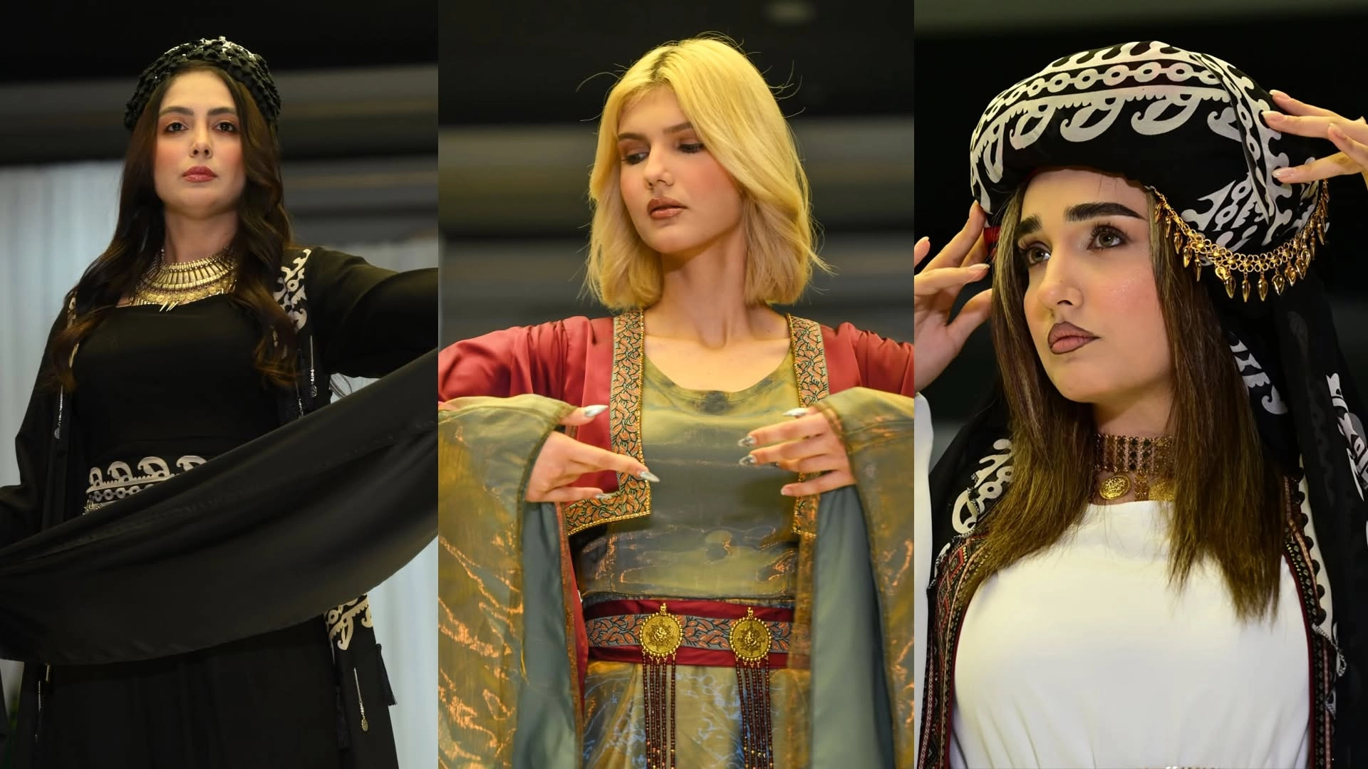 FOTOĞRAFLARLA - Kürdistan’ın farklı bölgelerinin renk ve motifleri Erbil’de podyumda